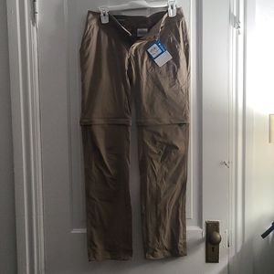 Columbia straight leg pant for outdoor activities